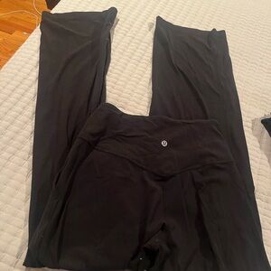 Lululemon Athletica Black Flare Pants